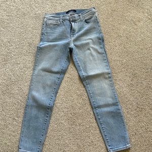 J brand ankle cropped skinny jeans